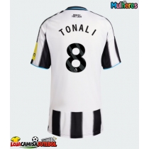 Camisa de Futebol Newcastle United Sandro Tonali #8 Equipamento Principal Mulheres 2025-26 Manga Curta